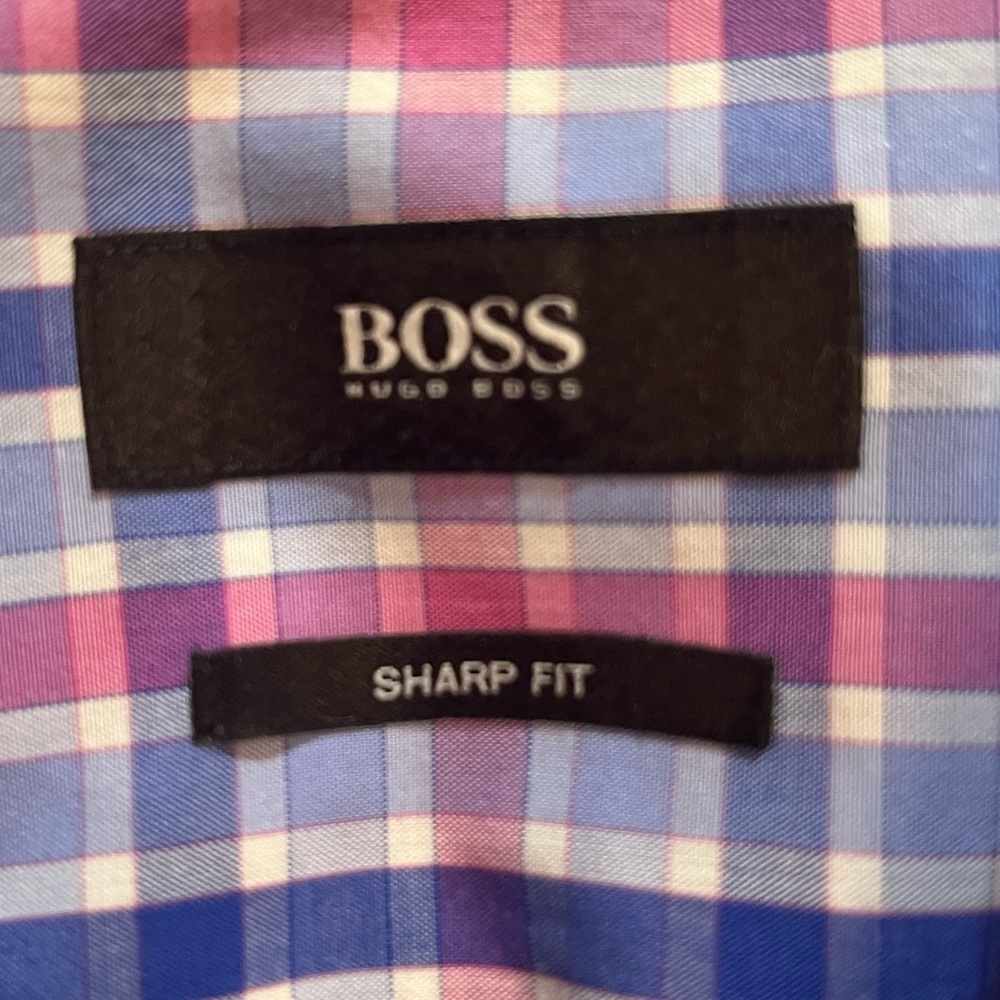 Hugo Boss Slim Fit Button Down Shirt Long Sleeve - Picture 2 of 6